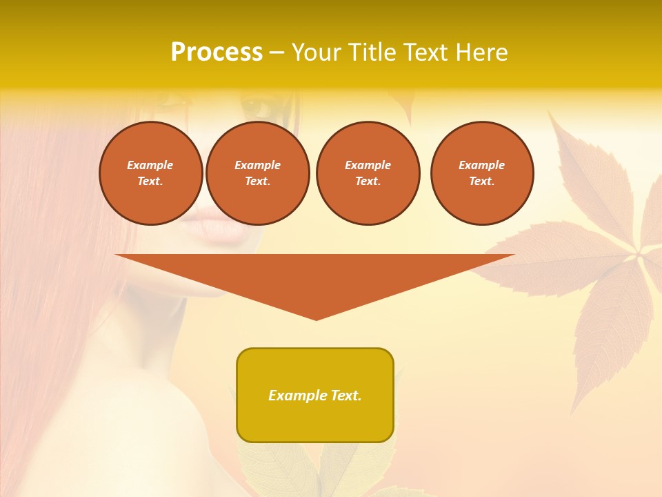 Innocence Spa Female PowerPoint Template