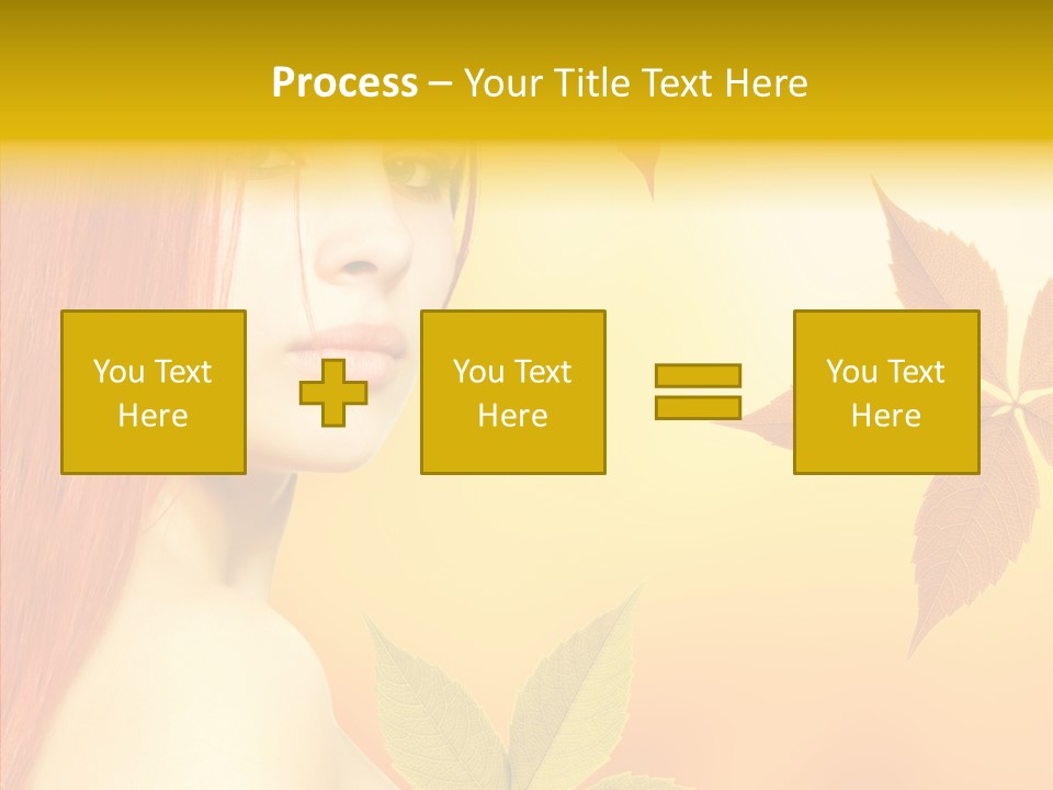 Innocence Spa Female PowerPoint Template