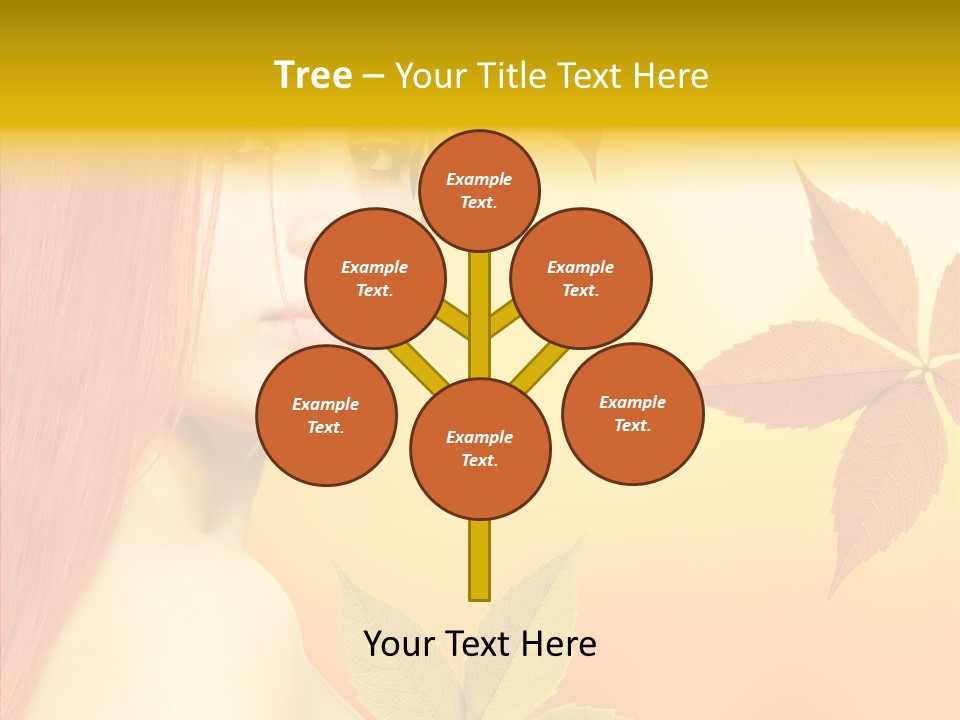Innocence Spa Female PowerPoint Template