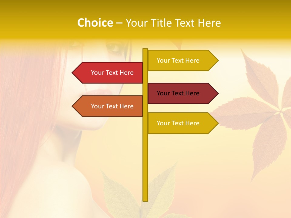 Innocence Spa Female PowerPoint Template