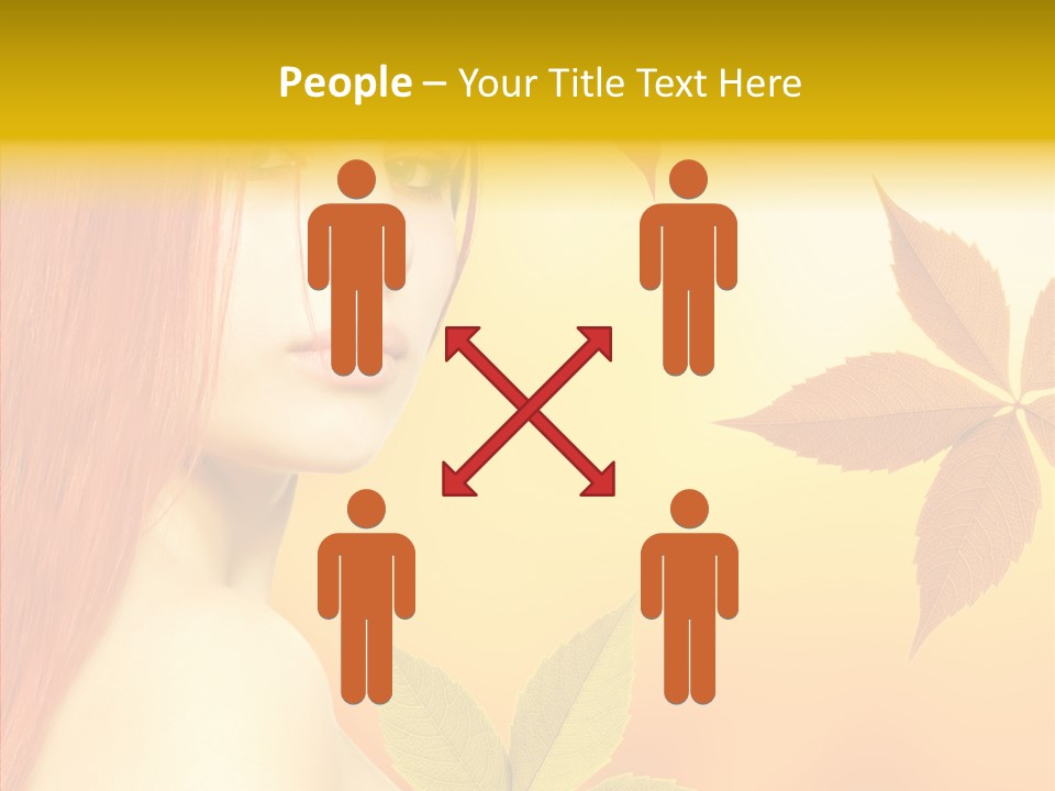 Innocence Spa Female PowerPoint Template