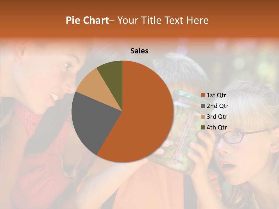 Nature Kid Girl PowerPoint Template