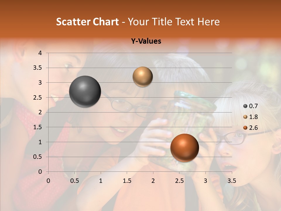 Nature Kid Girl PowerPoint Template