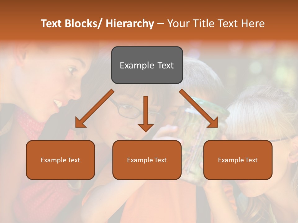 Nature Kid Girl PowerPoint Template