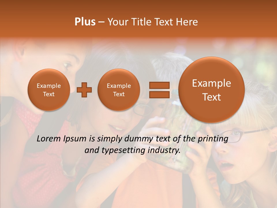 Nature Kid Girl PowerPoint Template