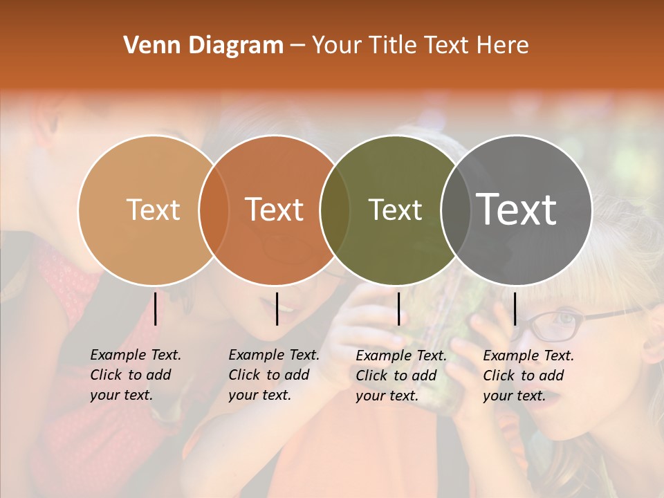 Nature Kid Girl PowerPoint Template