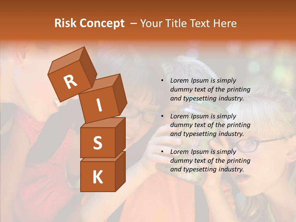 Nature Kid Girl PowerPoint Template