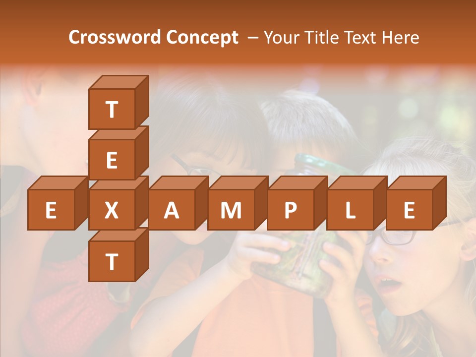 Nature Kid Girl PowerPoint Template