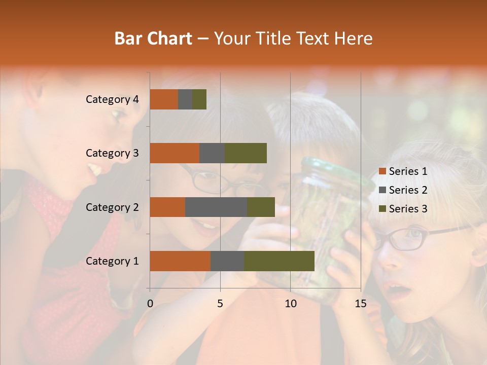 Nature Kid Girl PowerPoint Template