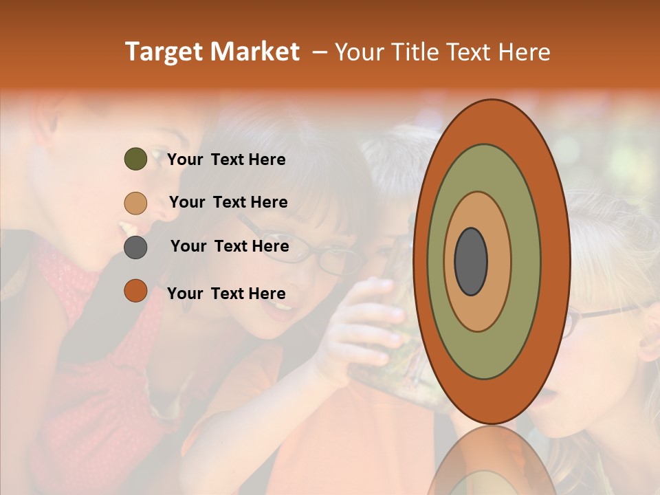 Nature Kid Girl PowerPoint Template