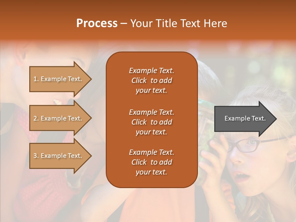 Nature Kid Girl PowerPoint Template