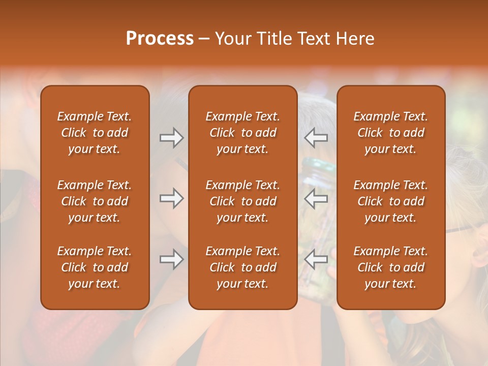 Nature Kid Girl PowerPoint Template