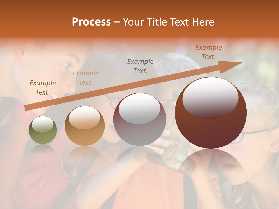 Nature Kid Girl PowerPoint Template