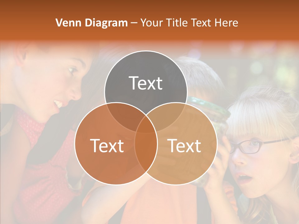 Nature Kid Girl PowerPoint Template