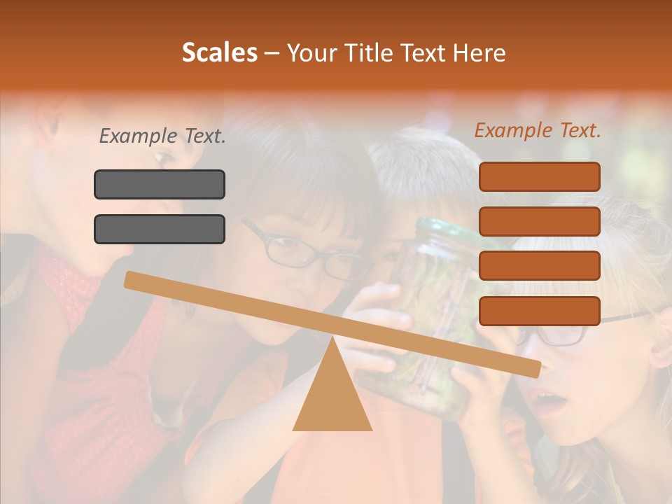 Nature Kid Girl PowerPoint Template