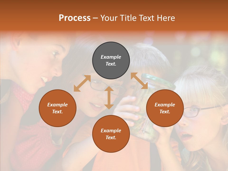 Nature Kid Girl PowerPoint Template