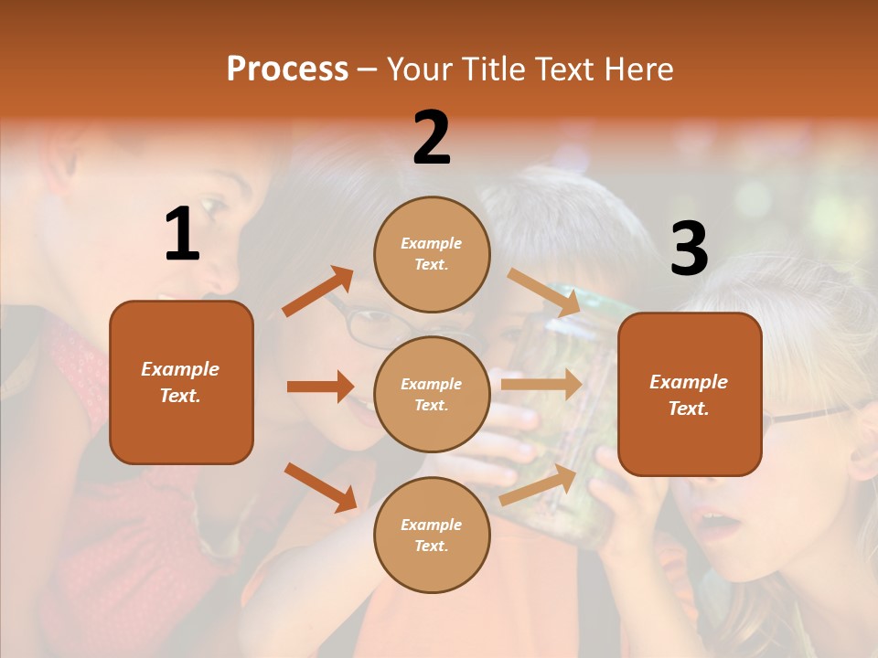 Nature Kid Girl PowerPoint Template