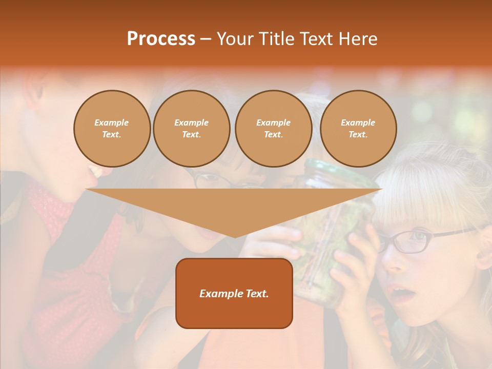 Nature Kid Girl PowerPoint Template