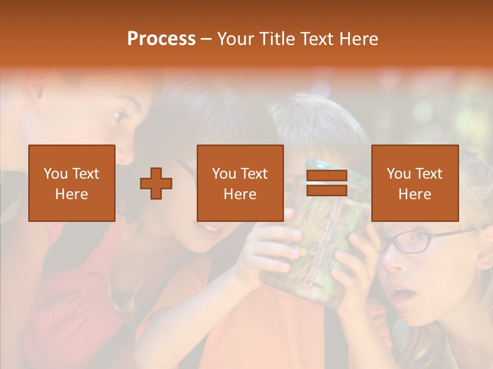 Nature Kid Girl PowerPoint Template