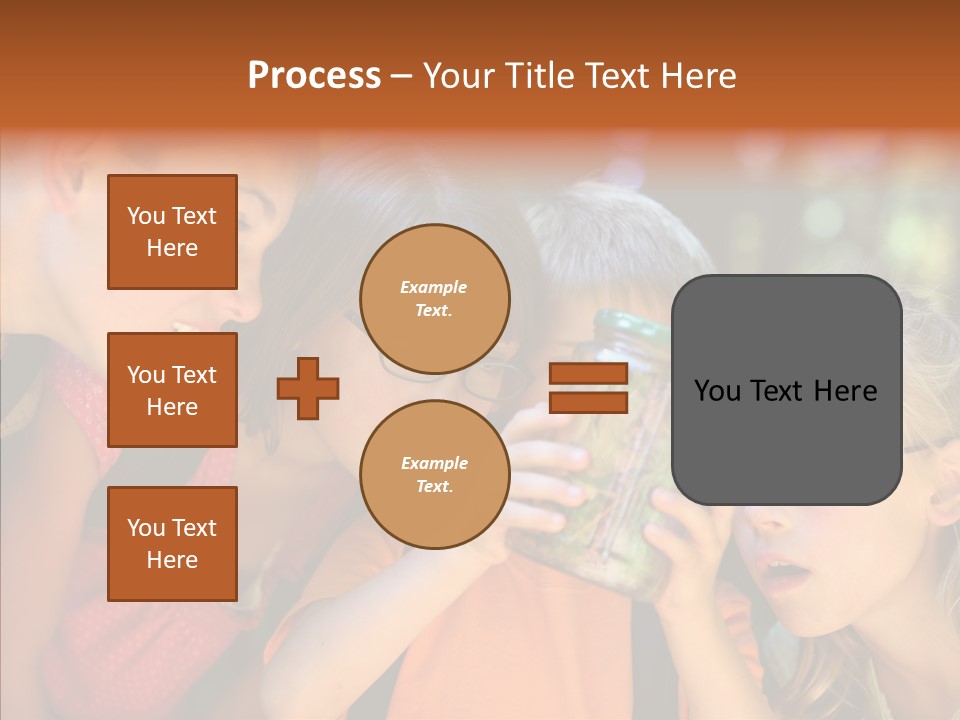 Nature Kid Girl PowerPoint Template