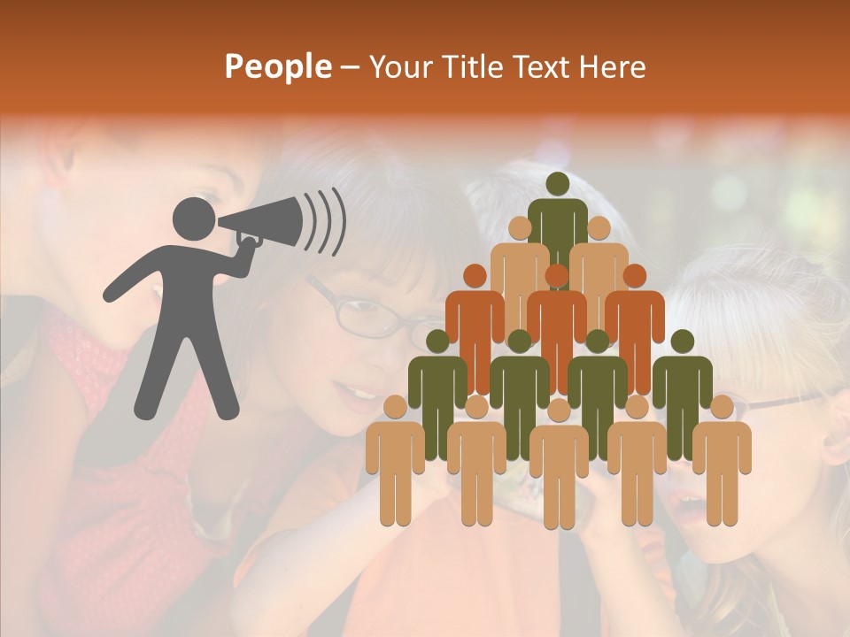 Nature Kid Girl PowerPoint Template