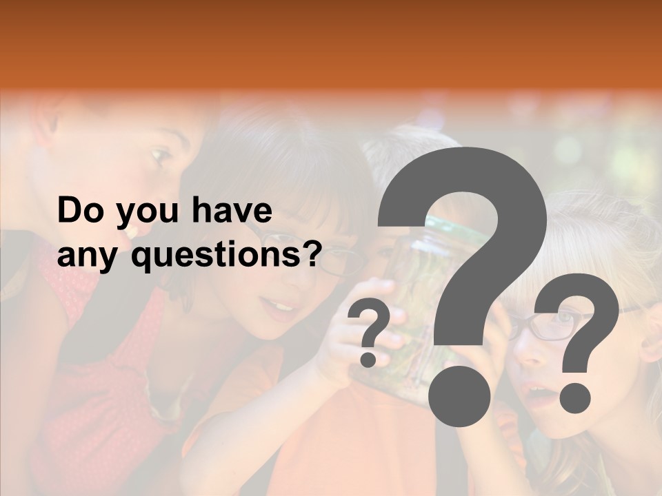 Nature Kid Girl PowerPoint Template