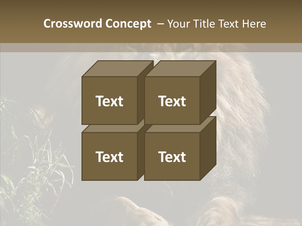 Portrait Pose Noble PowerPoint Template