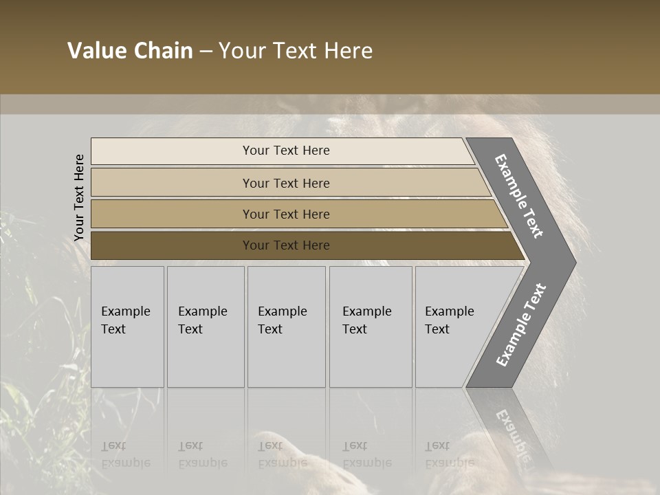 Portrait Pose Noble PowerPoint Template