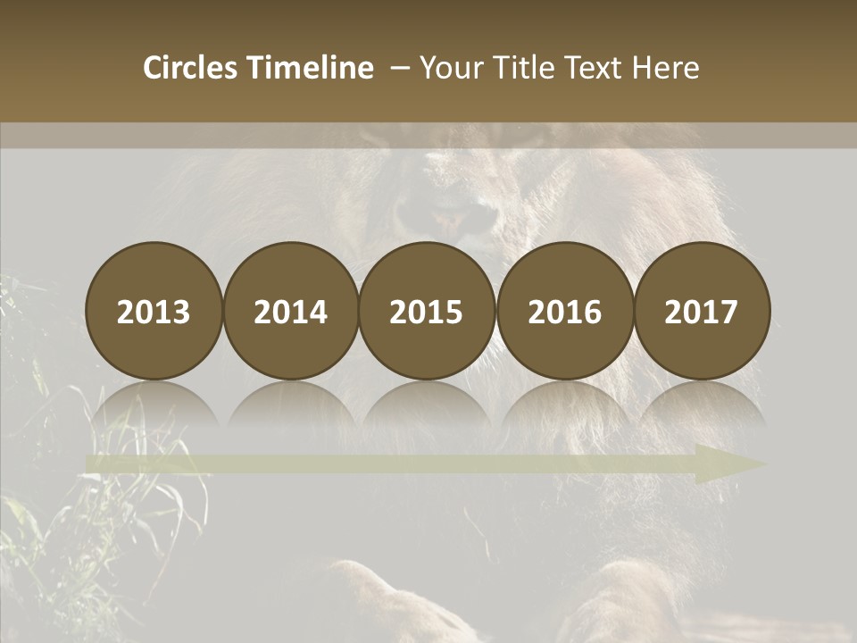 Portrait Pose Noble PowerPoint Template