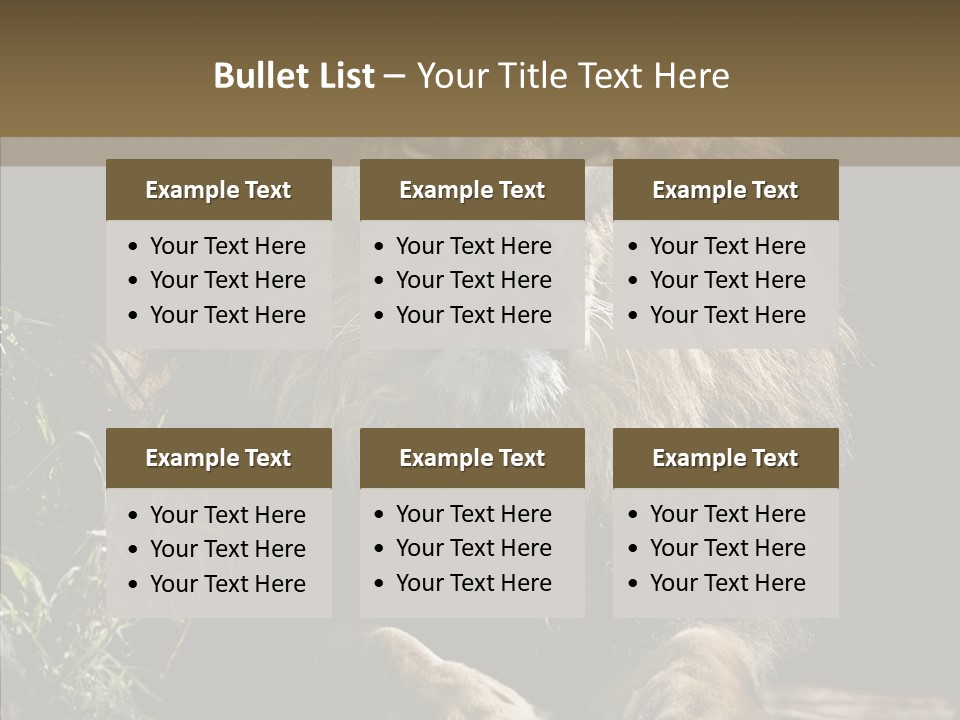 Portrait Pose Noble PowerPoint Template