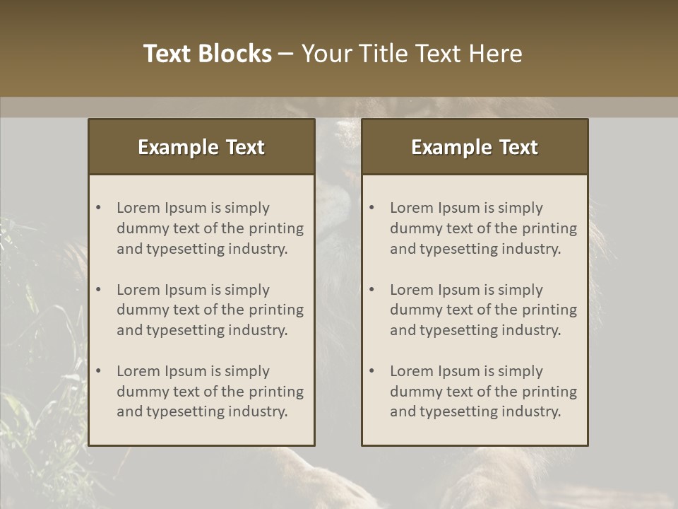 Portrait Pose Noble PowerPoint Template