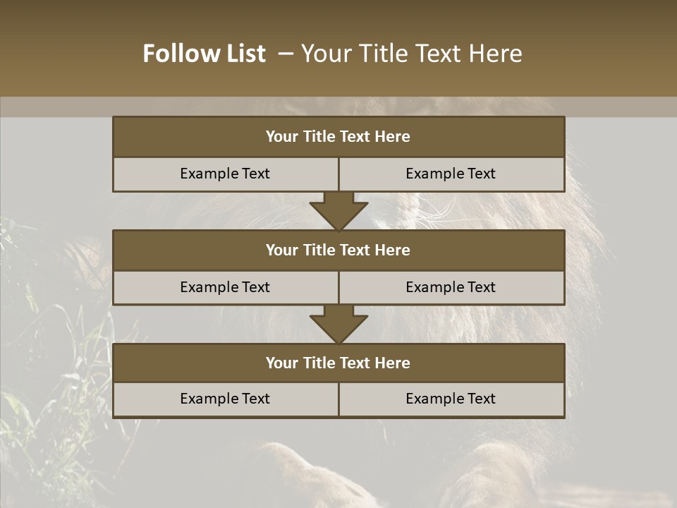 Portrait Pose Noble PowerPoint Template