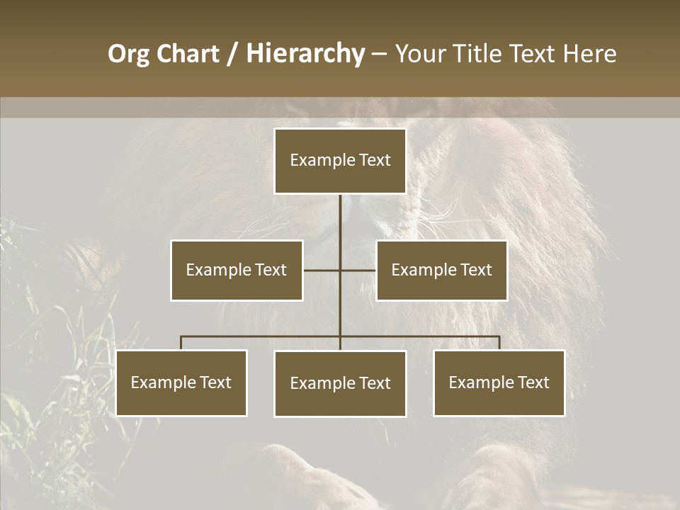 Portrait Pose Noble PowerPoint Template
