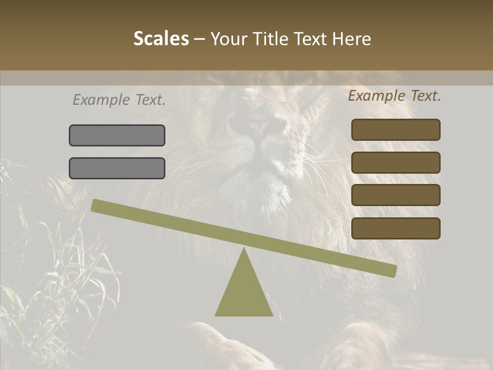 Portrait Pose Noble PowerPoint Template