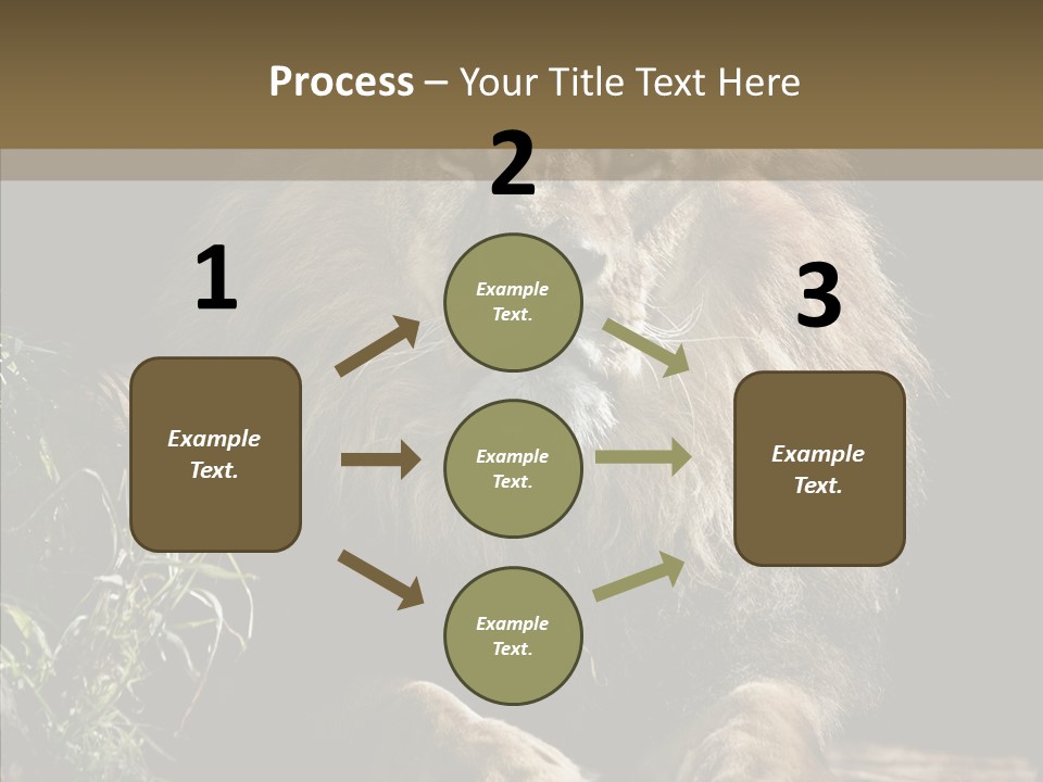 Portrait Pose Noble PowerPoint Template