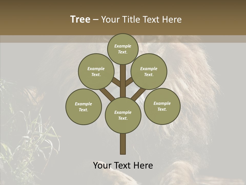 Portrait Pose Noble PowerPoint Template