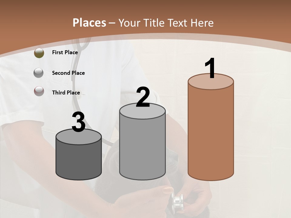 Doctor Cute Female PowerPoint Template