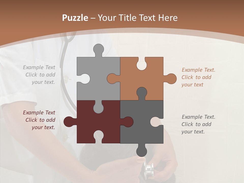 Doctor Cute Female PowerPoint Template