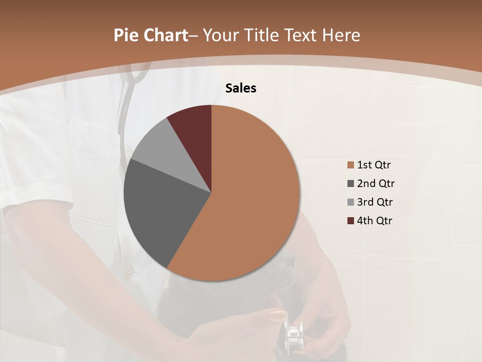 Doctor Cute Female PowerPoint Template