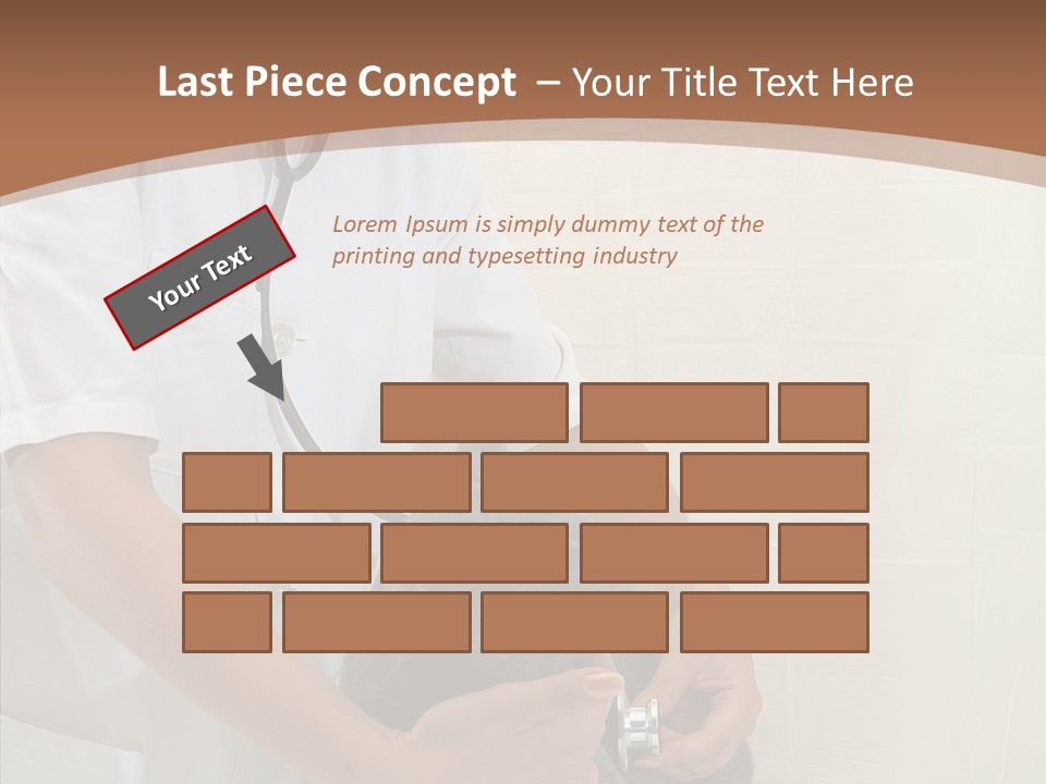 Doctor Cute Female PowerPoint Template