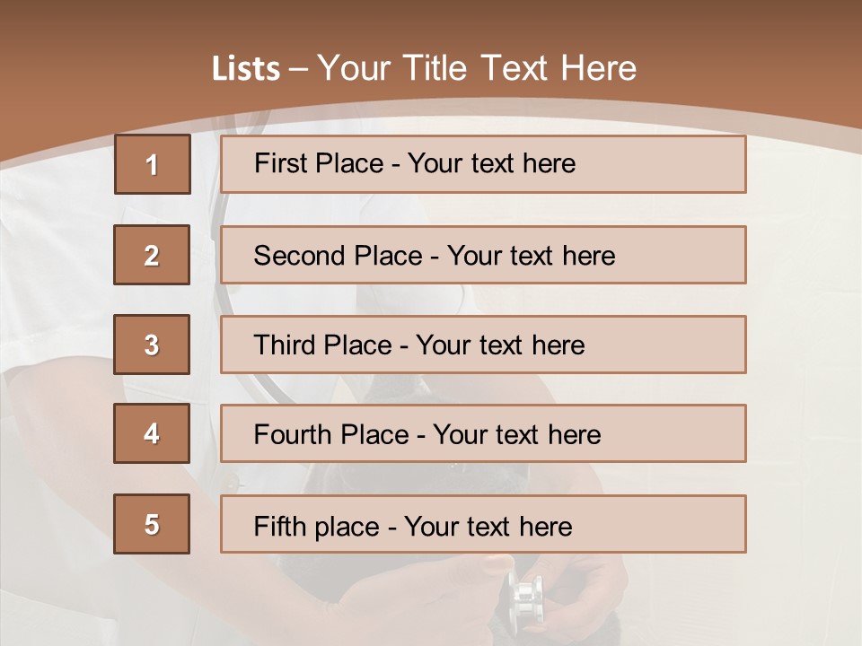 Doctor Cute Female PowerPoint Template