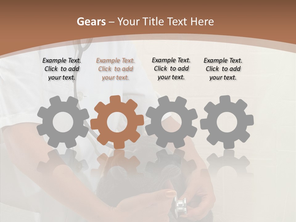 Doctor Cute Female PowerPoint Template