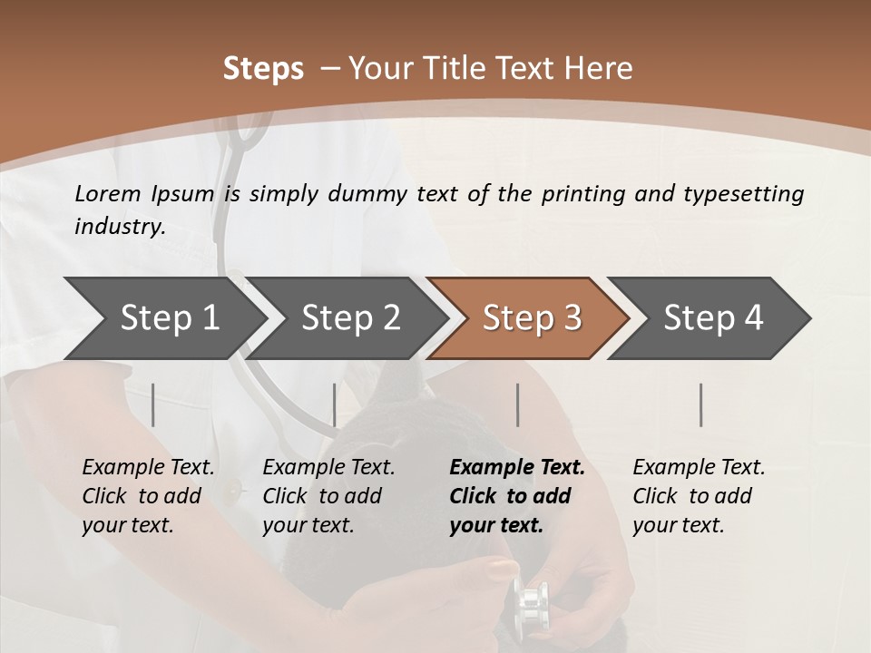 Doctor Cute Female PowerPoint Template