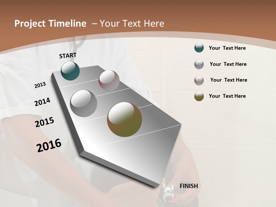 Doctor Cute Female PowerPoint Template