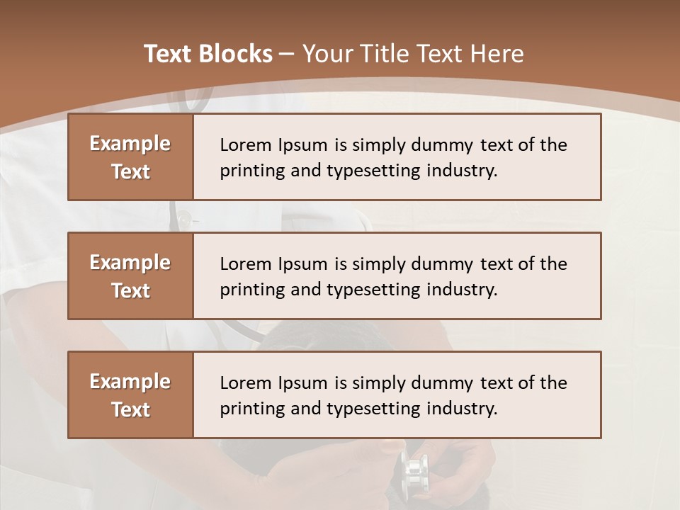 Doctor Cute Female PowerPoint Template