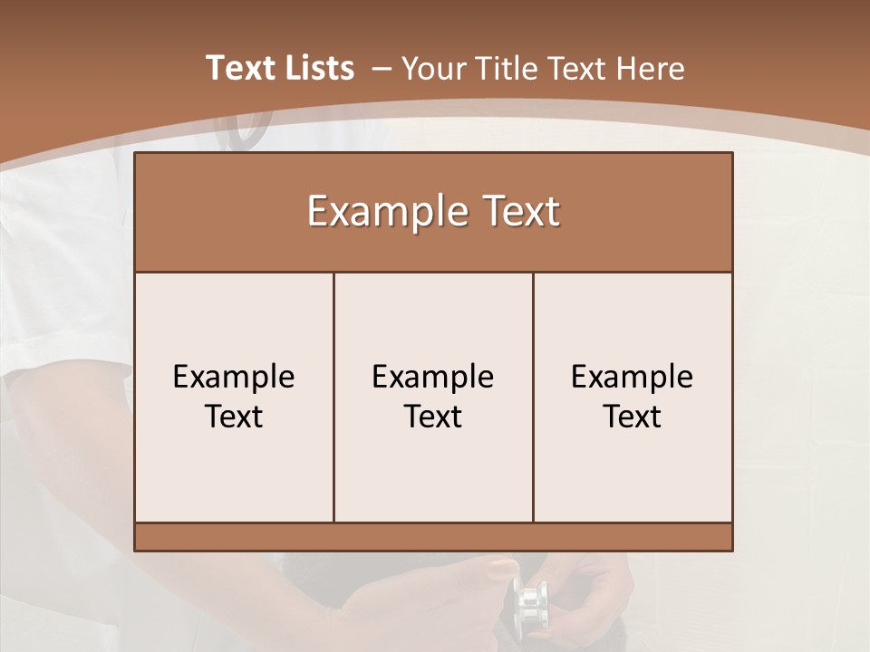 Doctor Cute Female PowerPoint Template