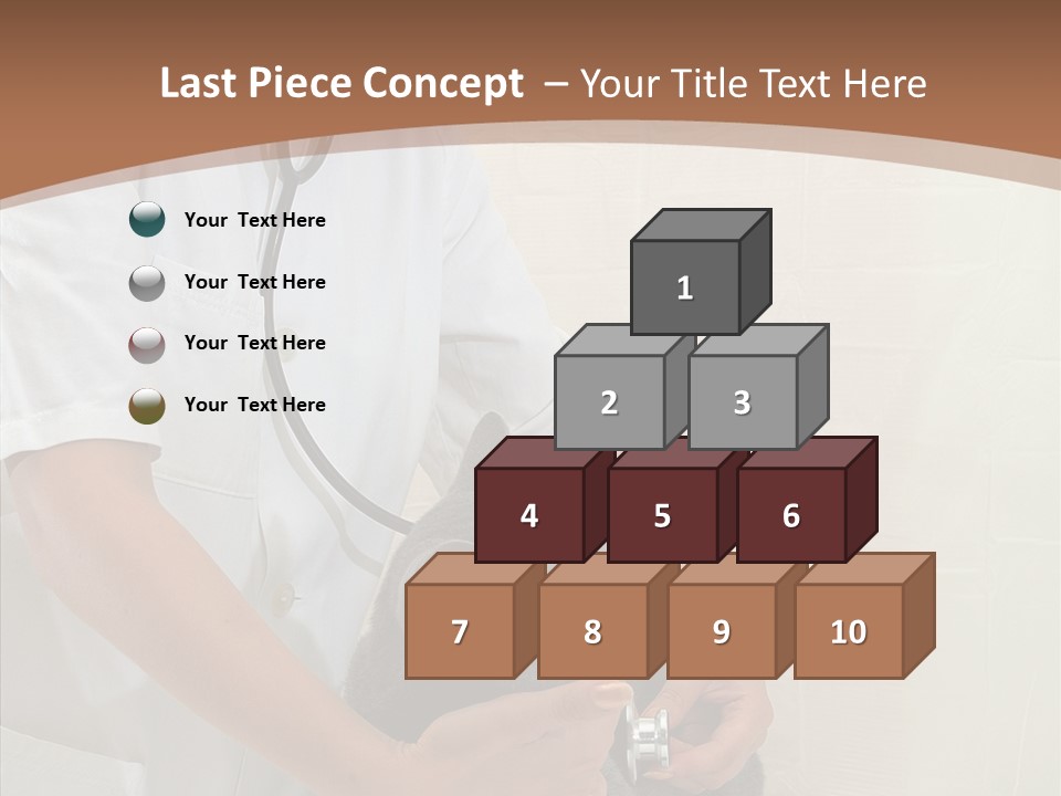 Doctor Cute Female PowerPoint Template