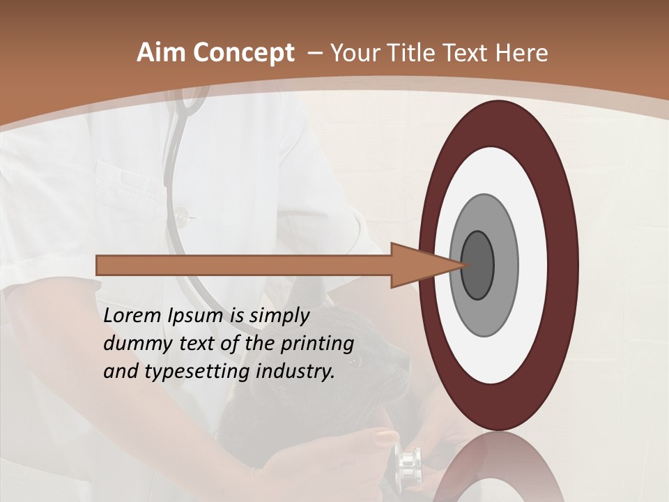 Doctor Cute Female PowerPoint Template