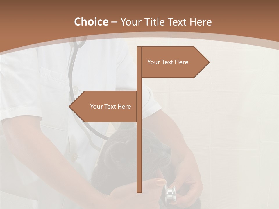 Doctor Cute Female PowerPoint Template