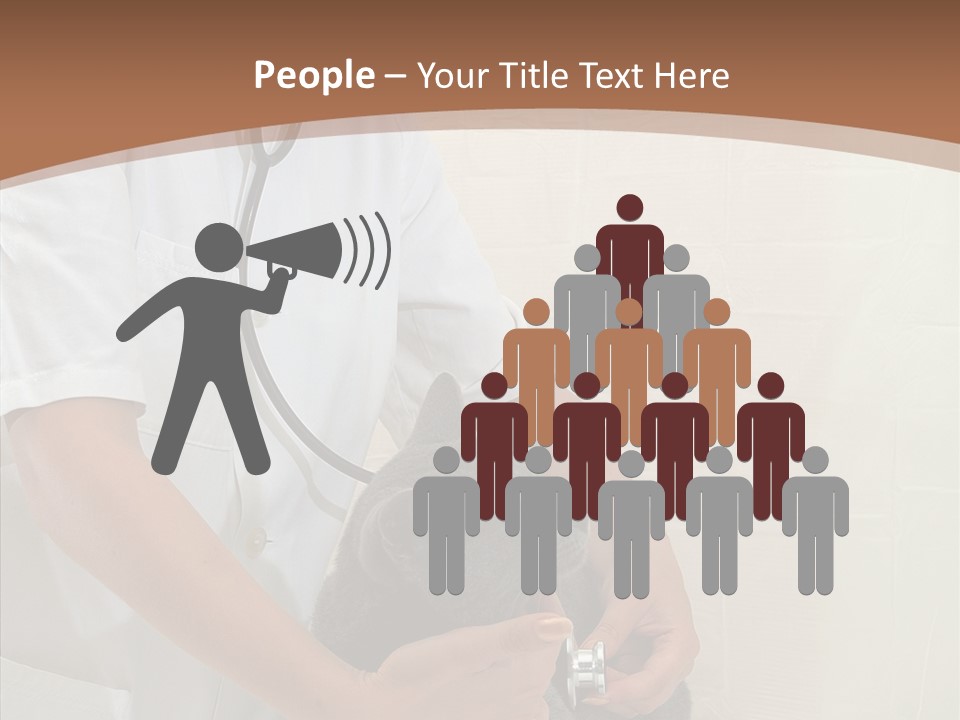 Doctor Cute Female PowerPoint Template